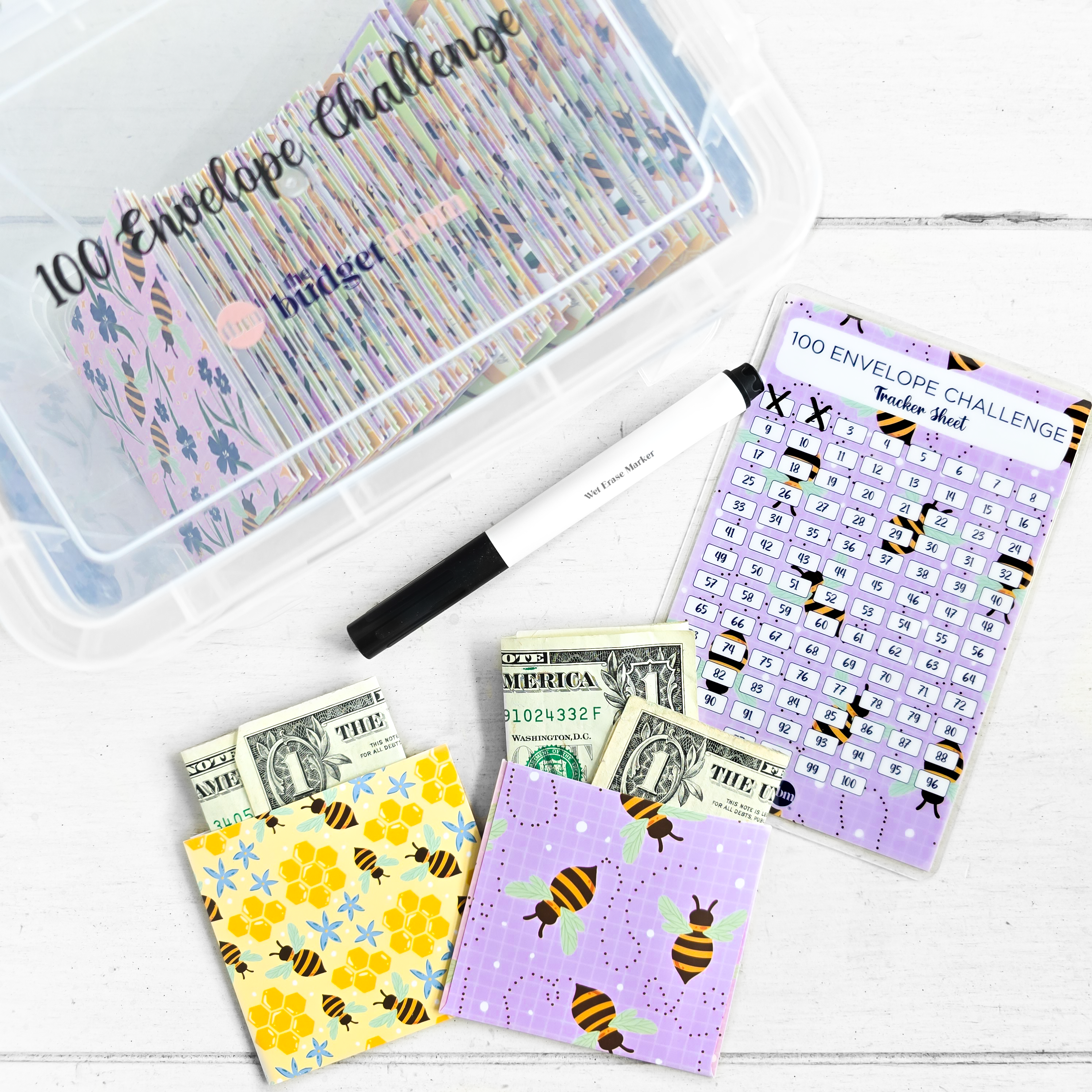 Fenora™ Envelope Savings Challenge Kit